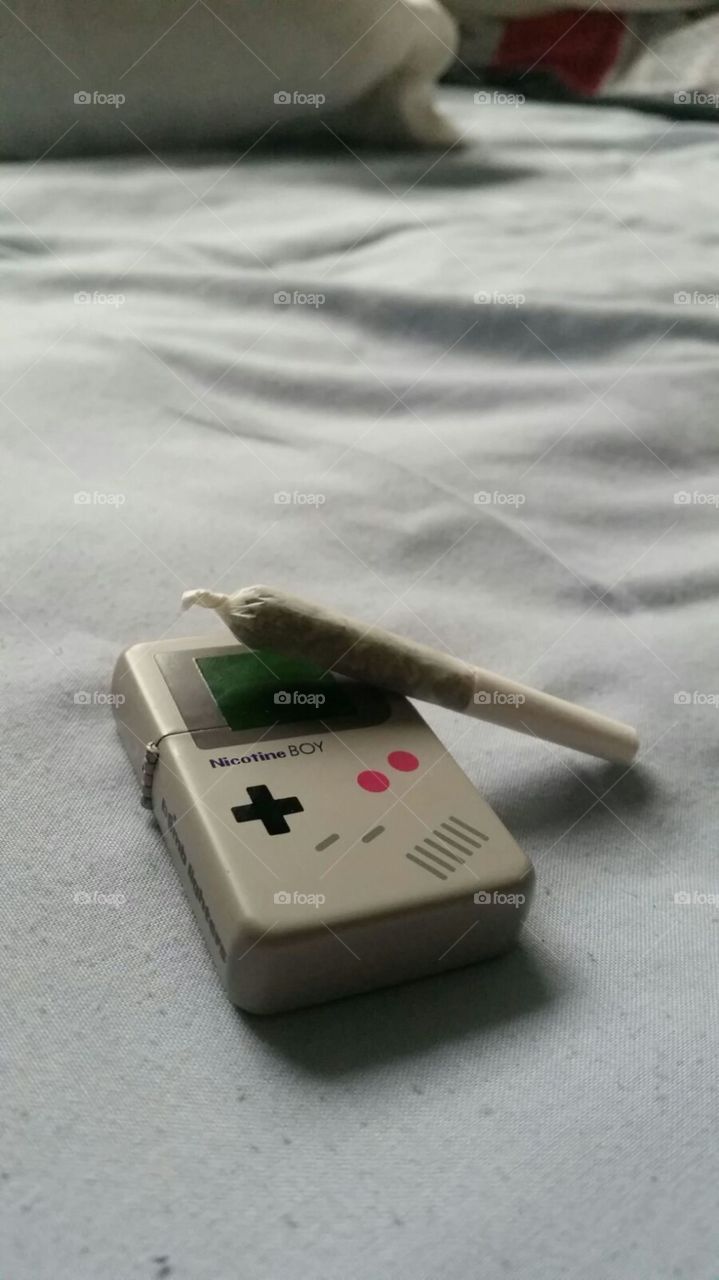 Smoking Game. Favourite things to do smoke and play video games.