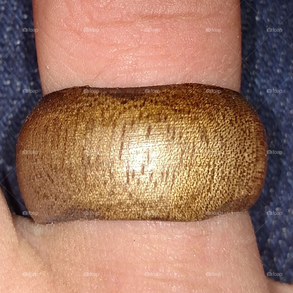 Black Walnut Ring Handmade