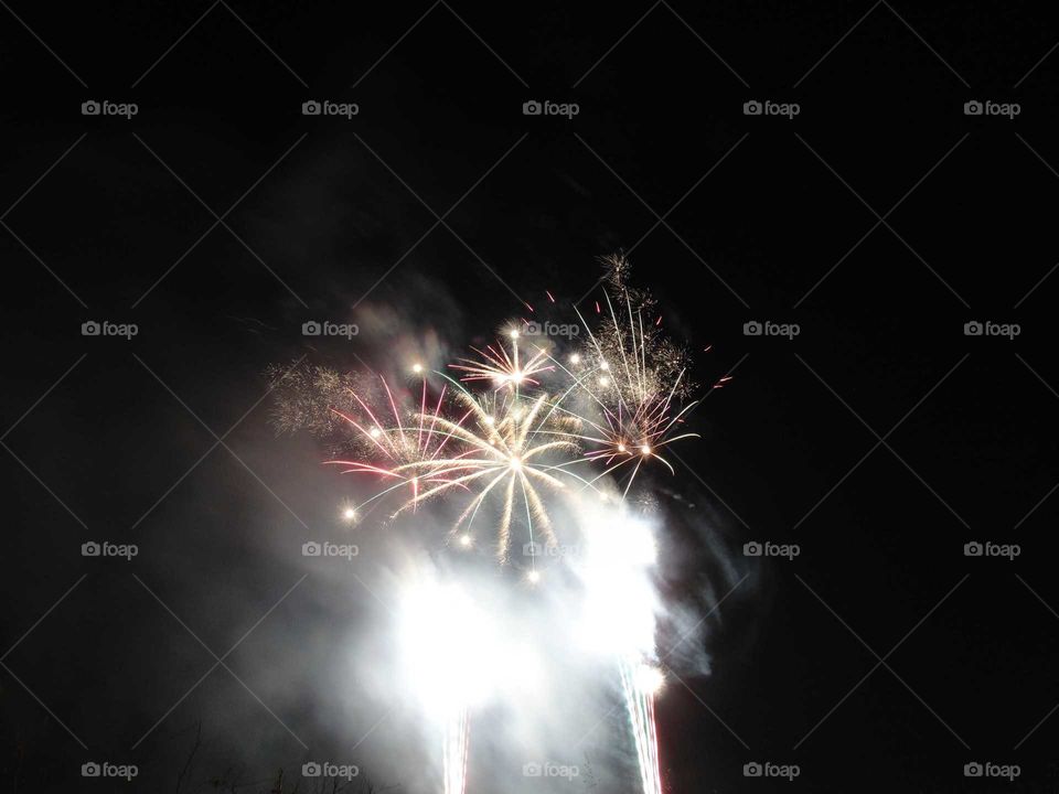 Fireworks, Flame, Festival, Flash, Christmas