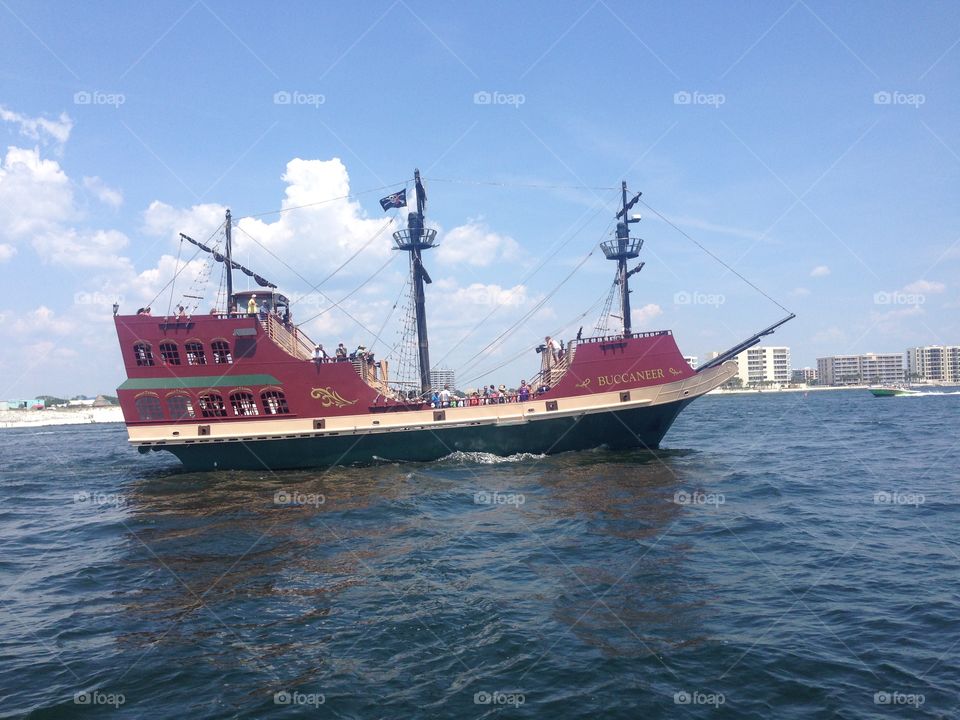 Pirate Ship. In Destin Fl.