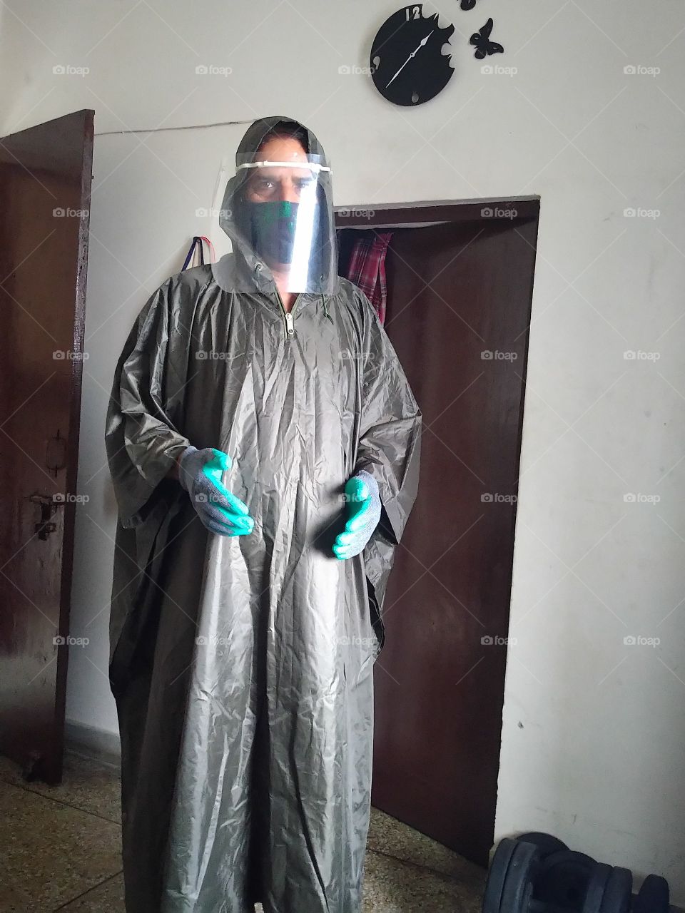 Feeling like a Corona fighter 😂😂