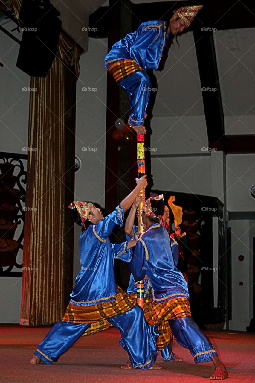 Traditional Sarawakian dance