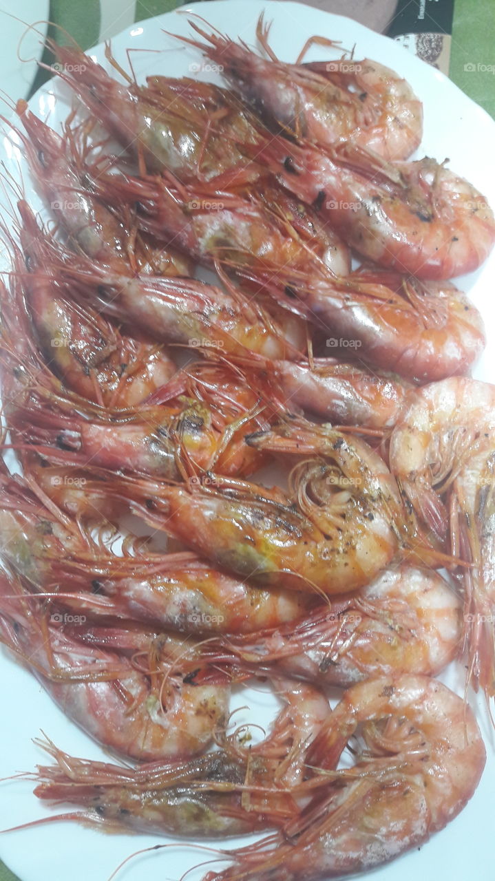 Gamba roja de Denia.