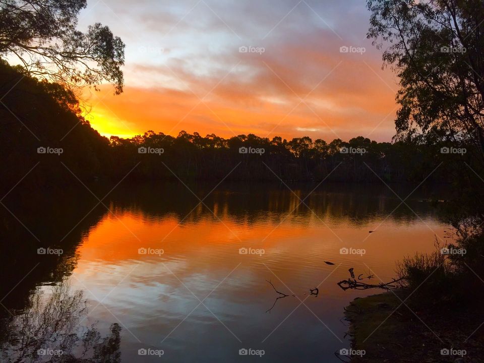 River Murray Sunset