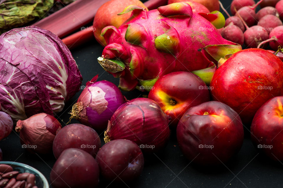 purple produce