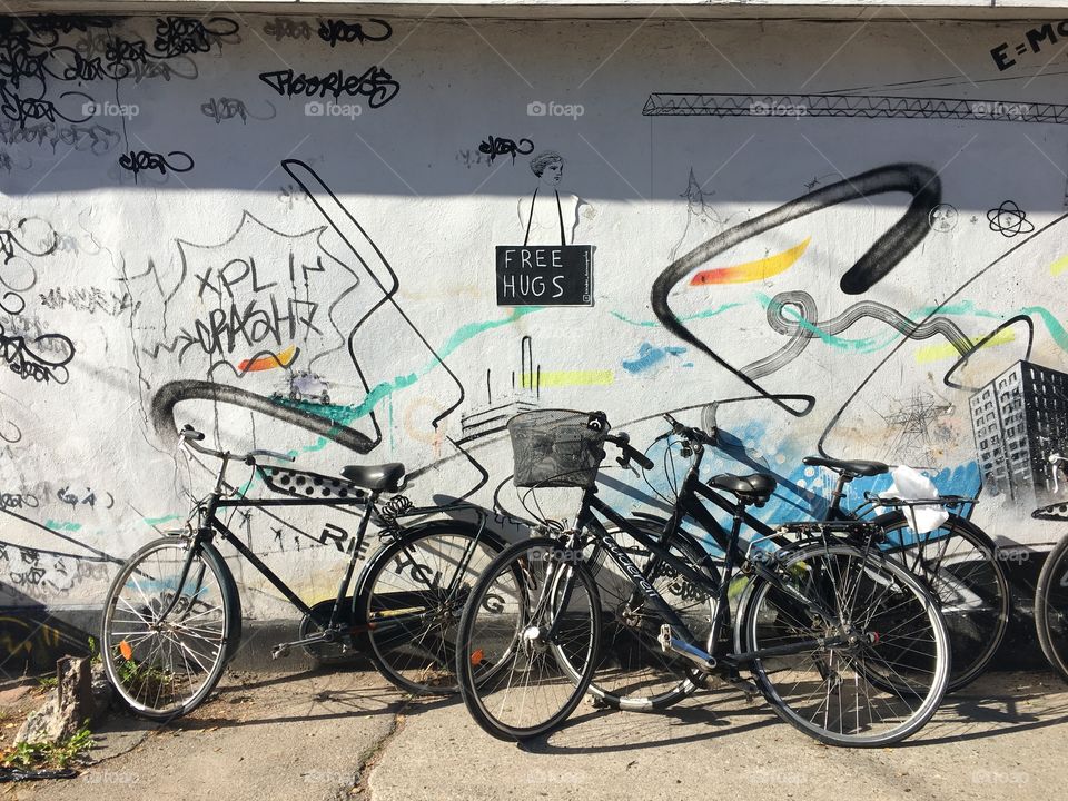 Graffiti, Wheel, Urban, Bike, Transportation System
