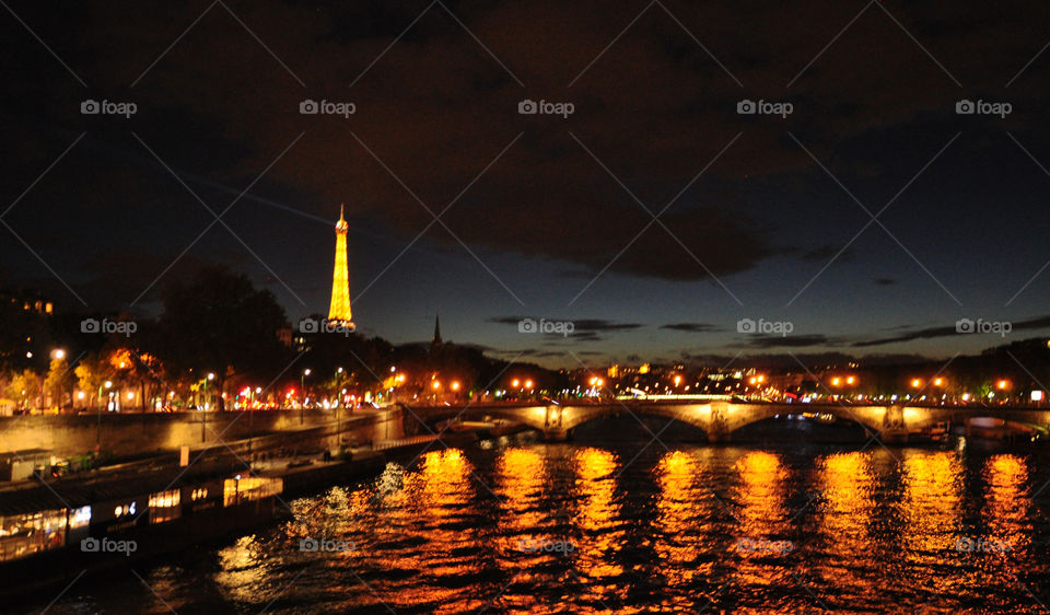 Paris at night 