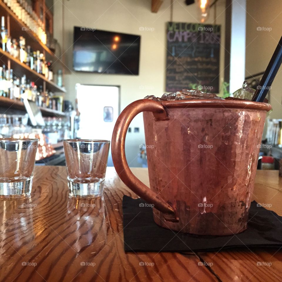 Mt. Hood Mule . Moscow Mule in Oregon 