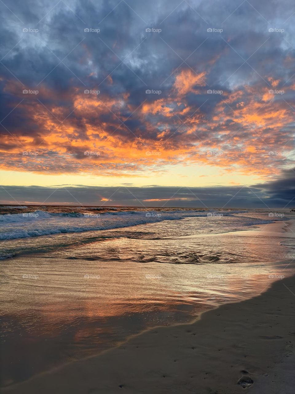 Sunset on Gulf of Mexico 