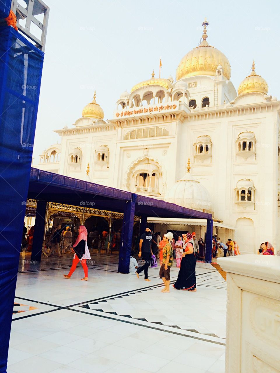 Bangla sahib gurudwara(Sikh temple) , New delhi, India