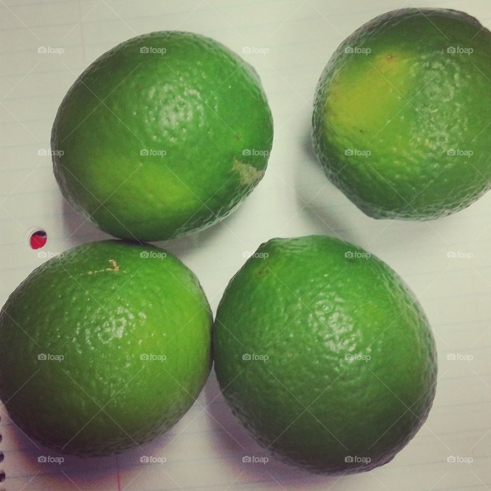 Fresh limes