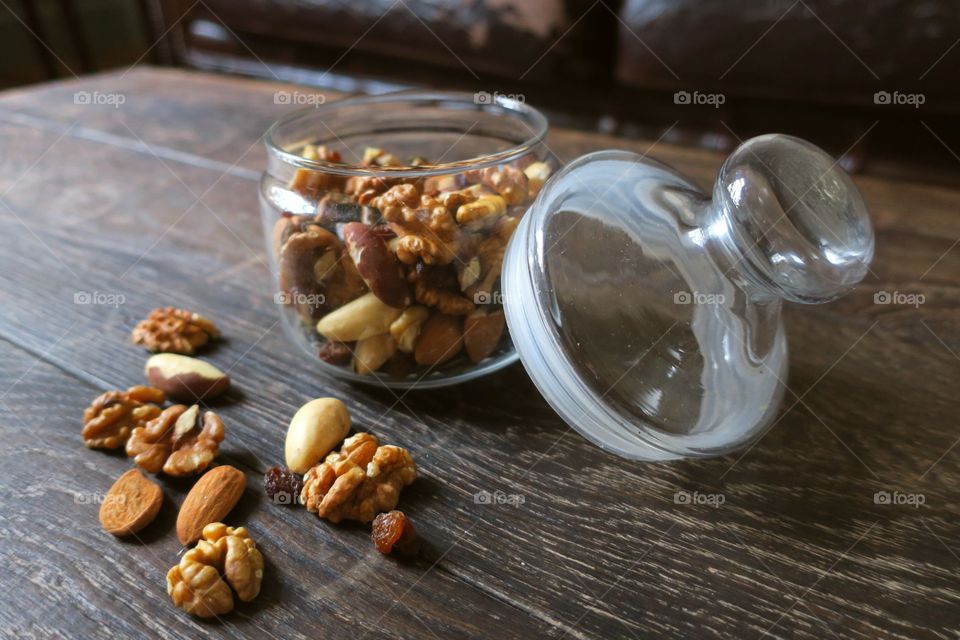 Nuts, perfect for a healthy snack