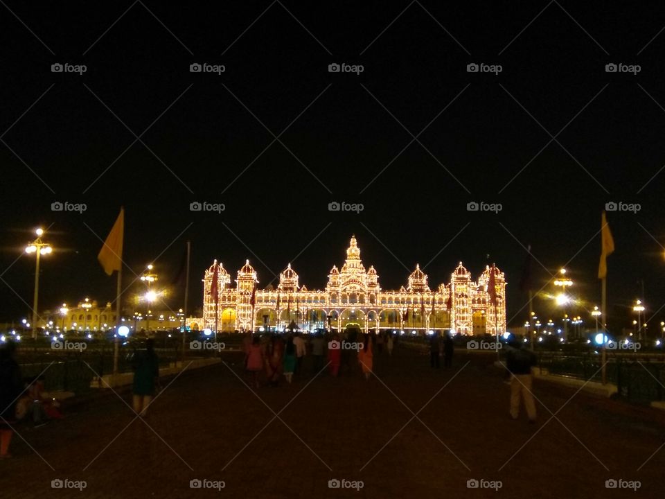 Ambavilas Palace, otherwise famous as the Mysore Palace, is a historical palace and a royal residence at Mysore in the southern Karnataka state of India. Mysore's Old Fort was constructed in the 14th century, but that was dismantled and built several times later. Immediately after the death of Tipu Sultan in May 1799, Maharaja Krishnaraja Wadiyar III made Mysore his capital and eventually came under the control of the British.