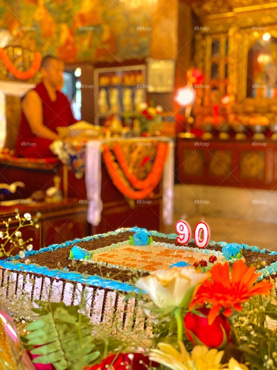A guru Birthday Cake