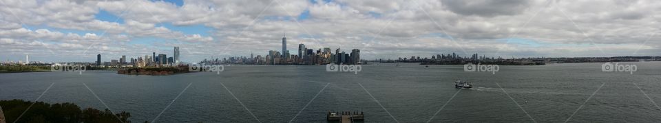 Wide Panoramic New York