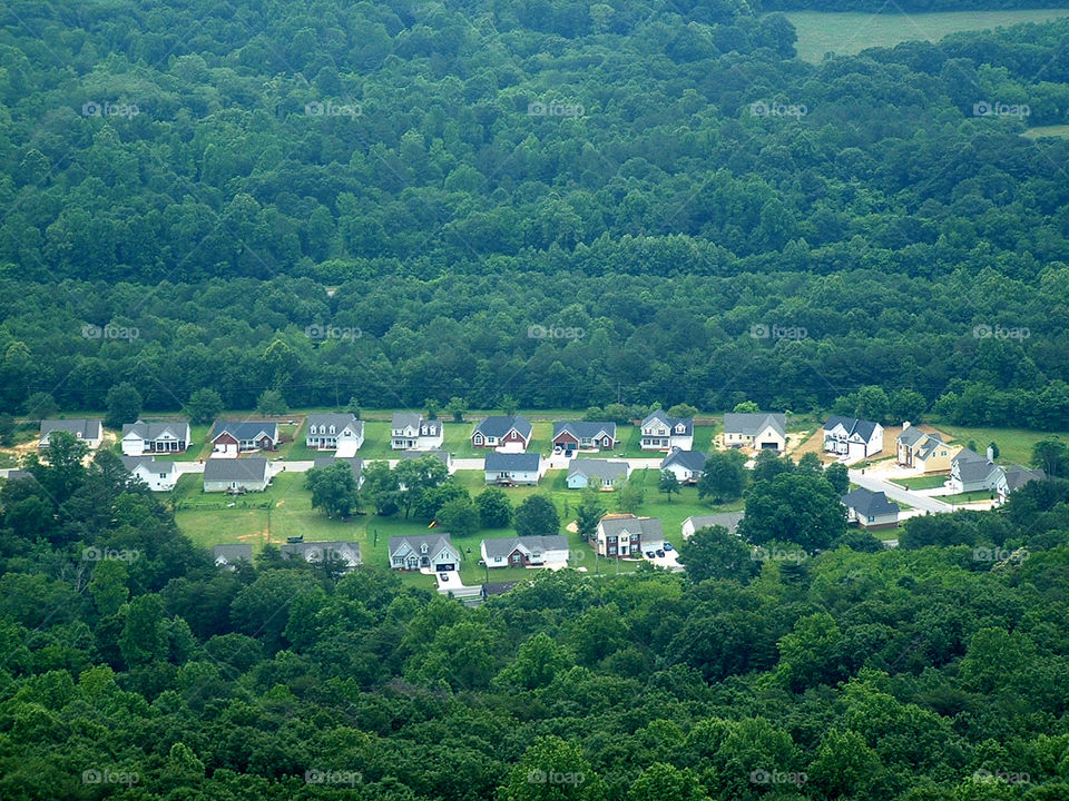 Houses @ foothills of Appalachian