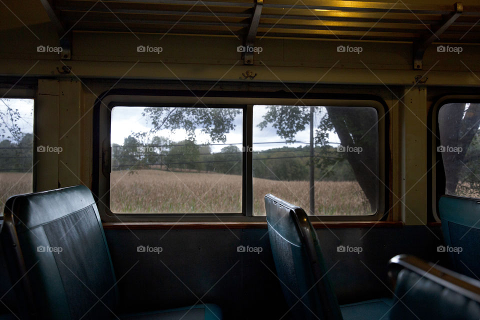 1950s era rail car