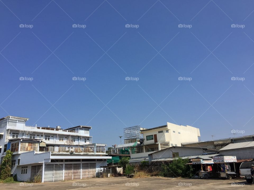 Building and sky 