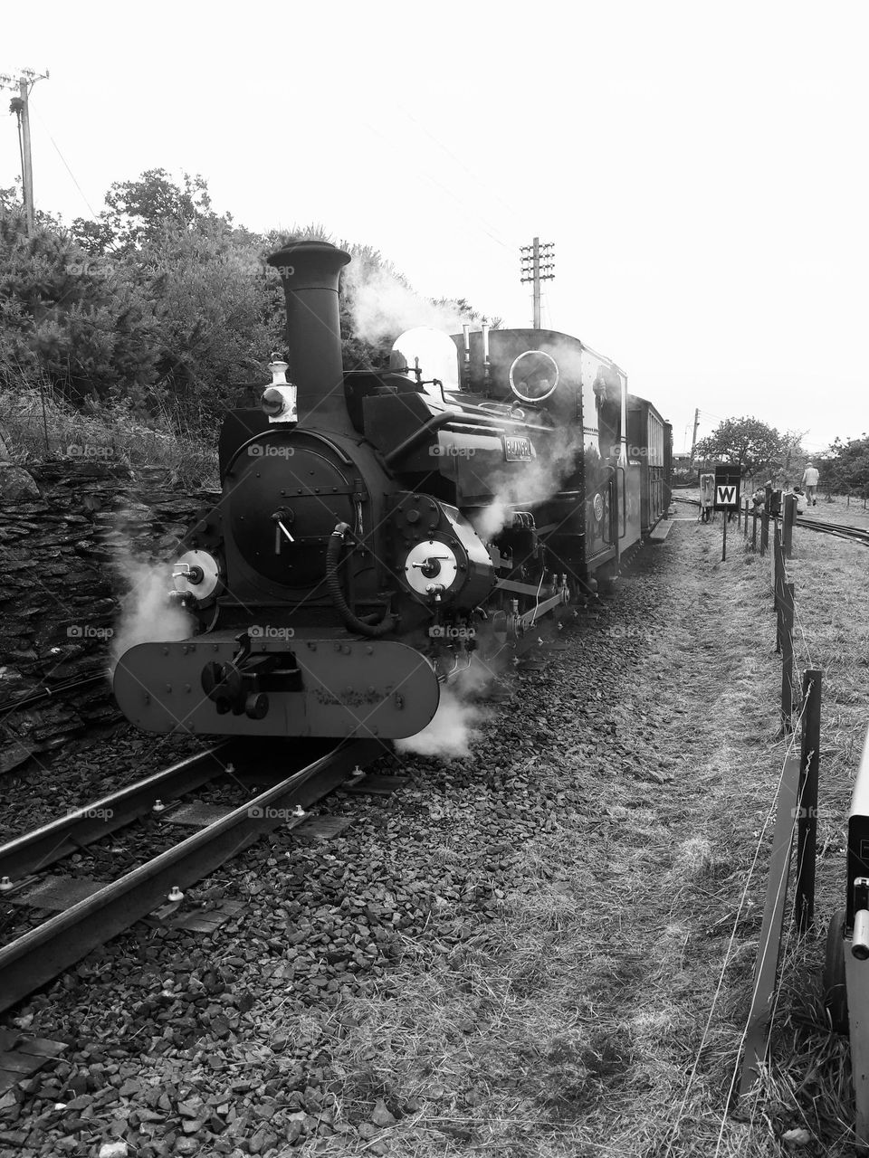 Hunslet hauler, Ffestiniog railway 