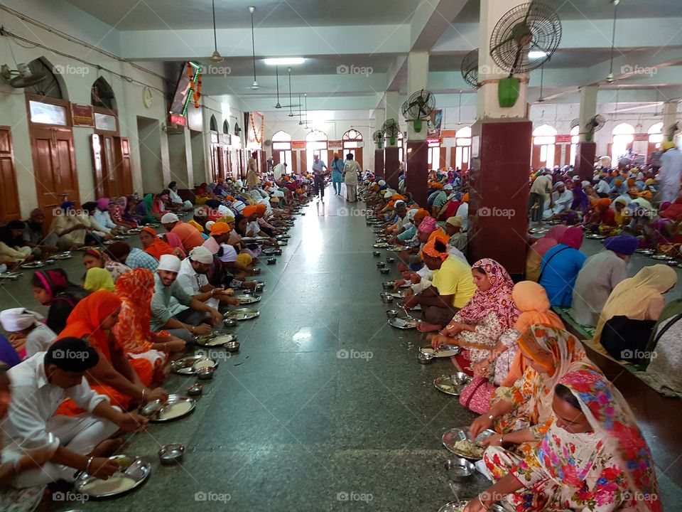 free foods at temple