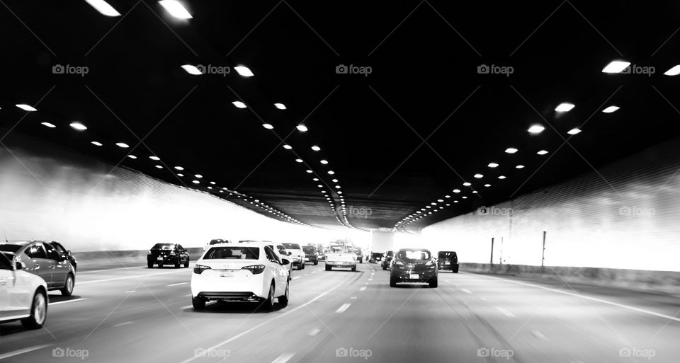 Freeway tunnel