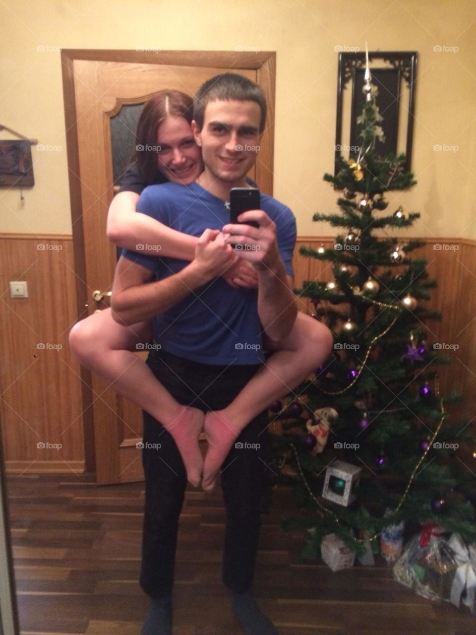 Selfie in the mirror