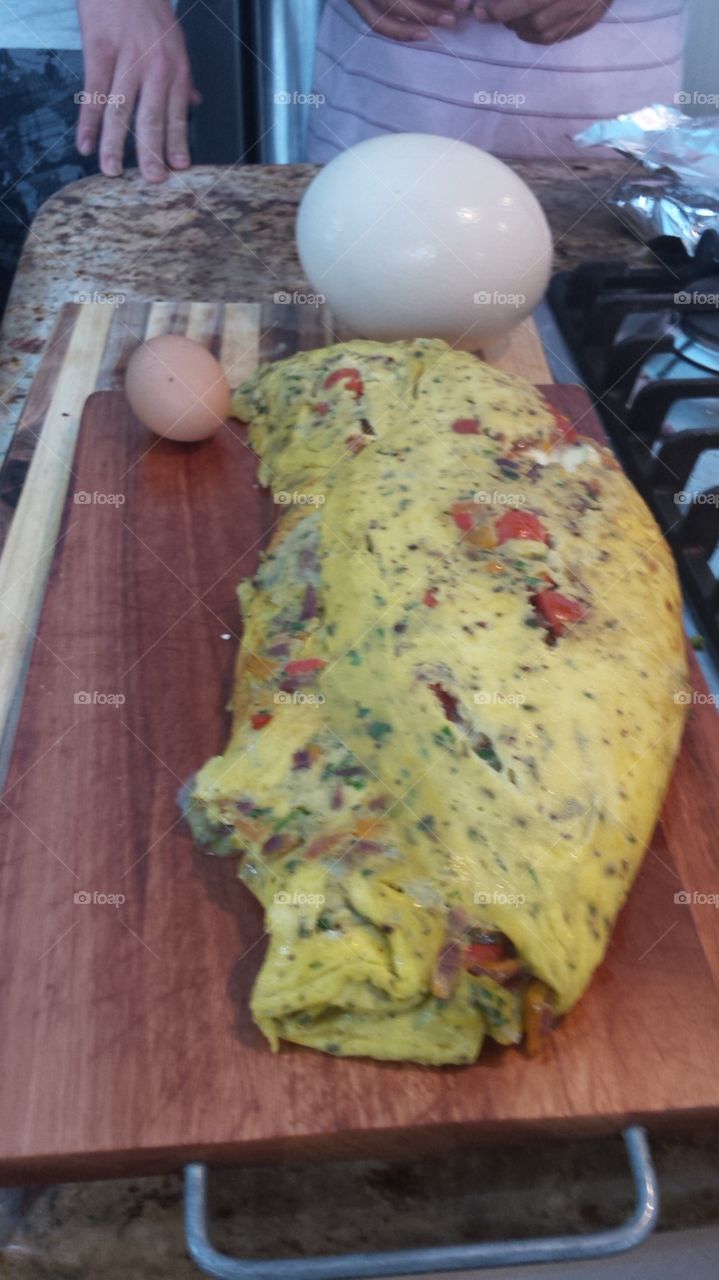 oshrish omlet. made by Chef Nic