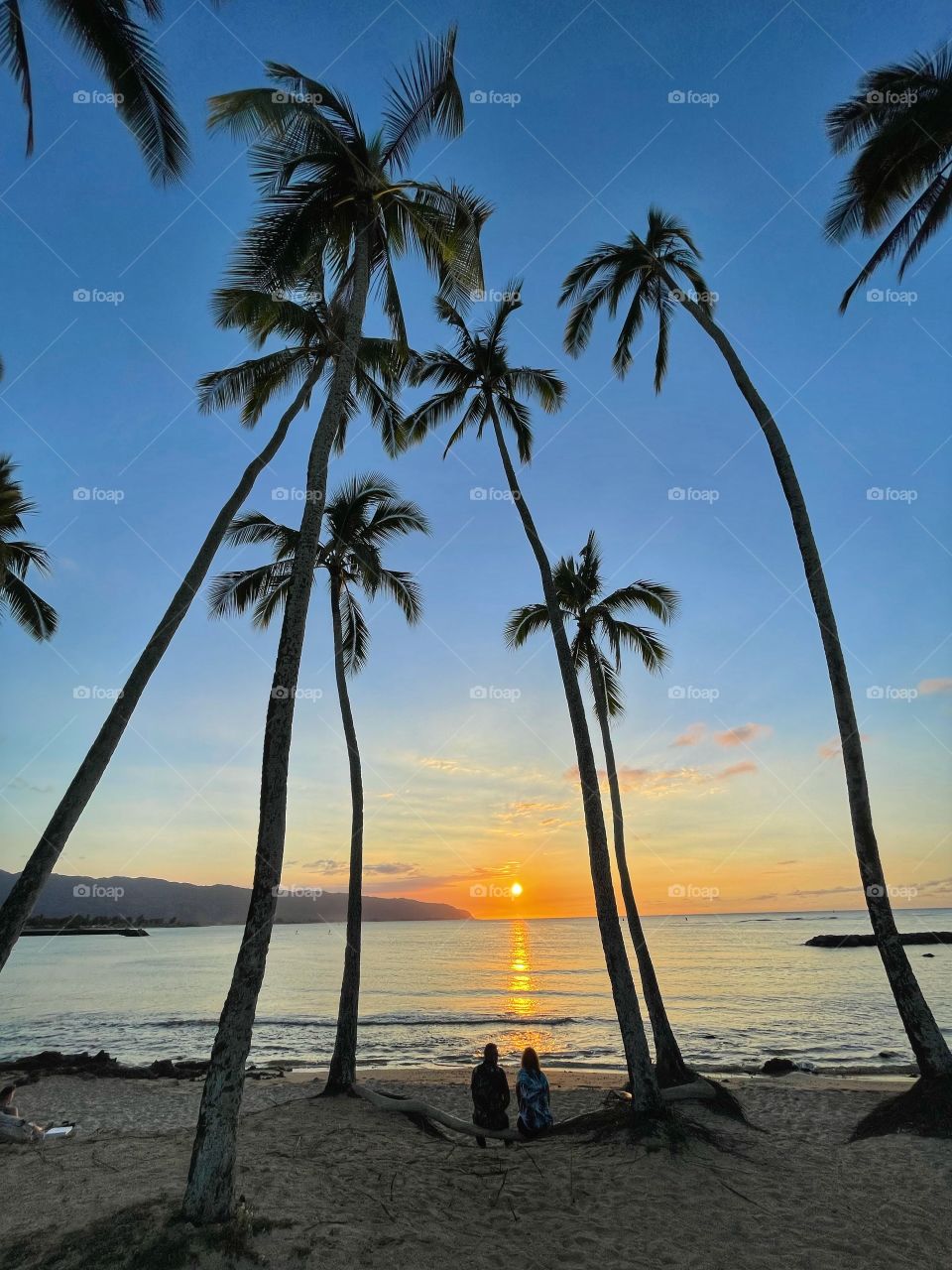 Sunset at Pua’ena point 