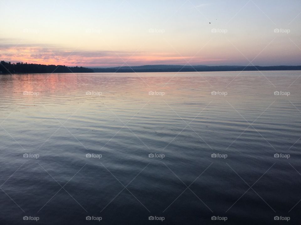 Lake Bernard August Sunrise