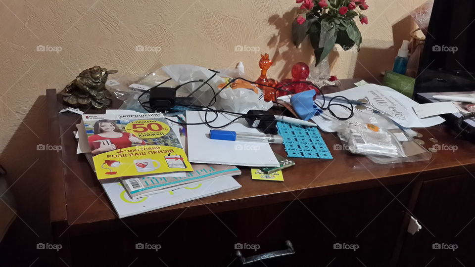 Work...work...working tripe and have not time make order at home