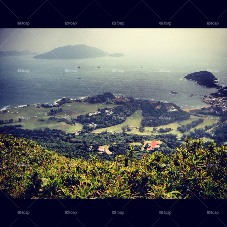 hong kong ocean golf island by KengPP