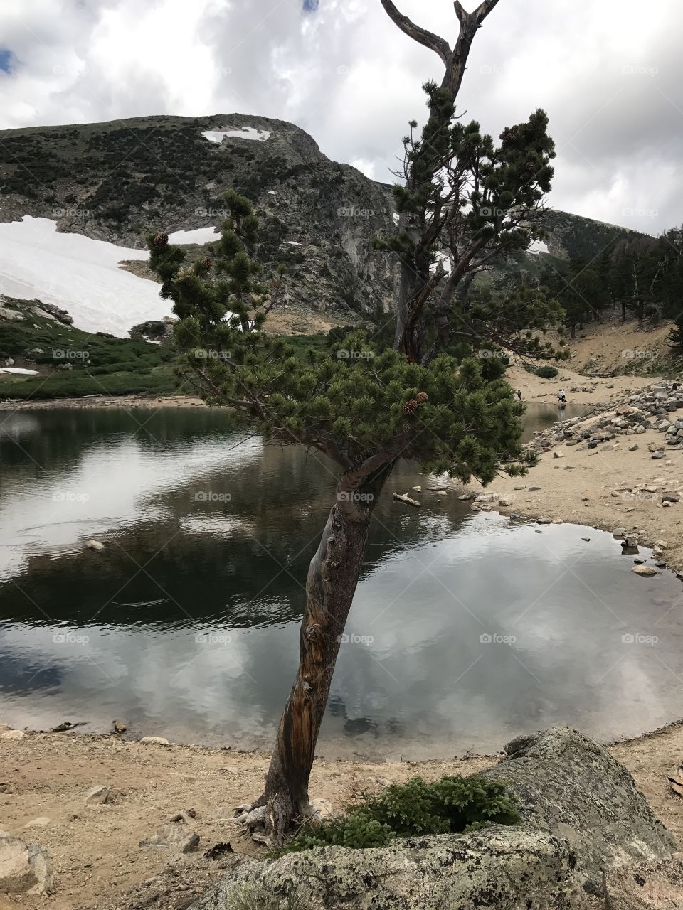 Mountains and cliffs