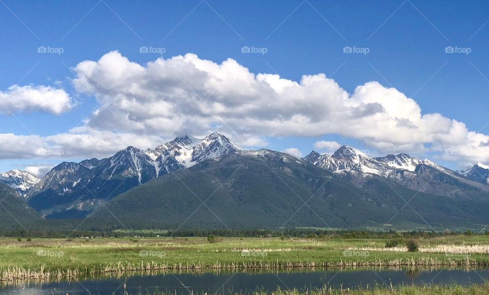 Mission Mountains, Montana 
