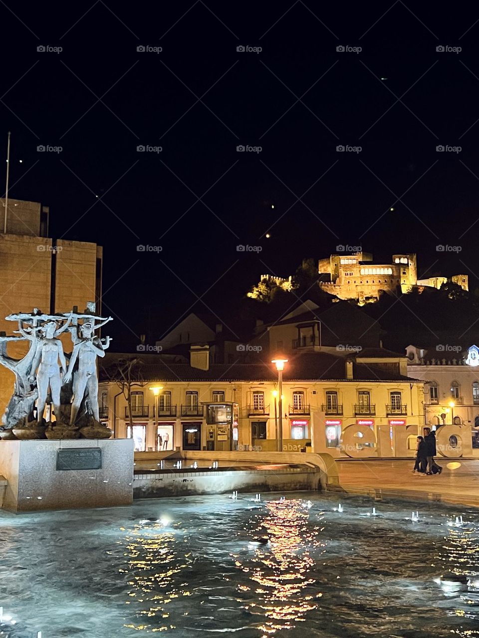 Leiria night view