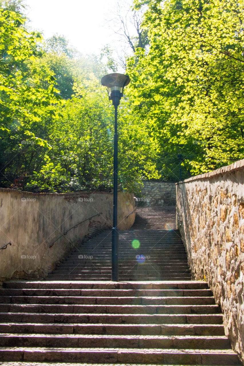Steps in Prague 