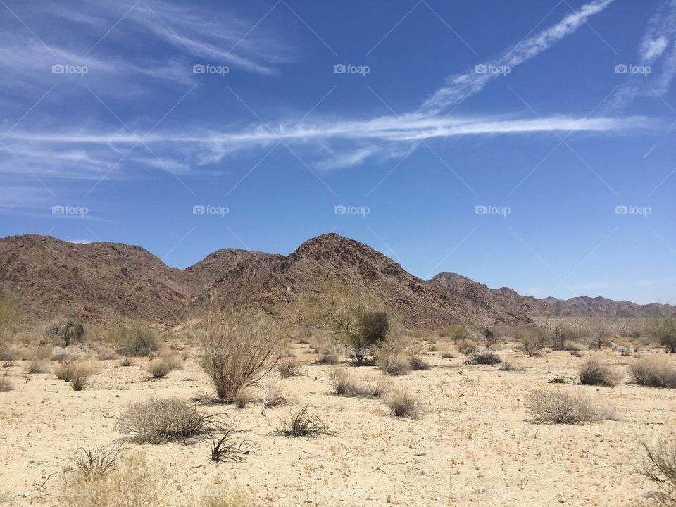 Desert, Landscape, No Person, Dry, Sky