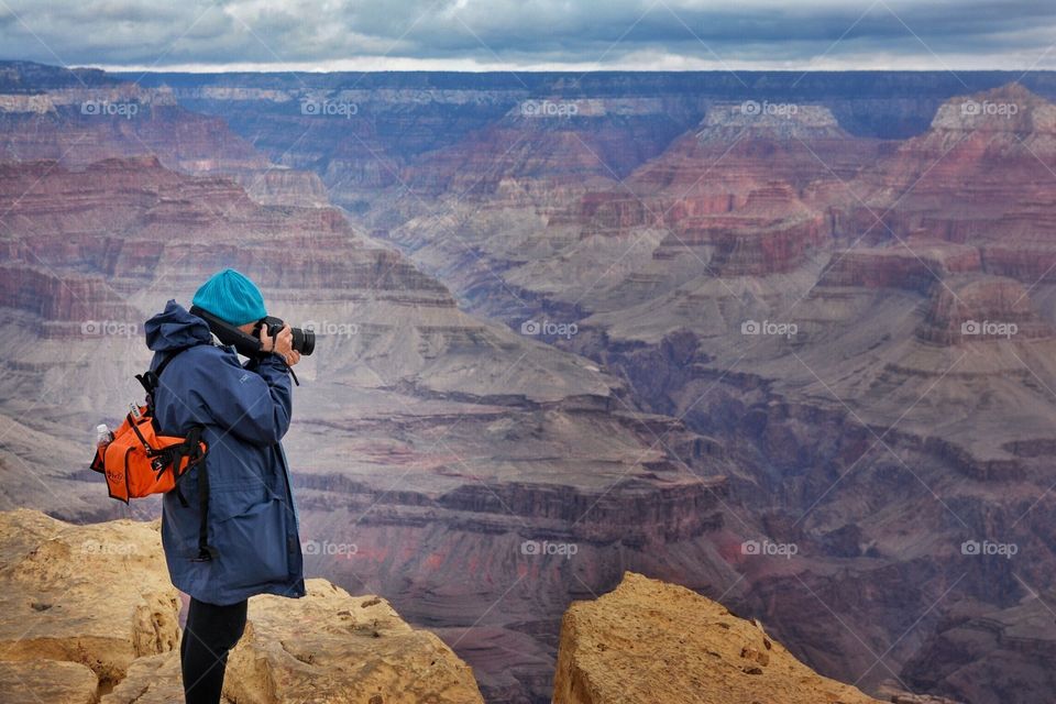 Photographer at the Grand Canyon