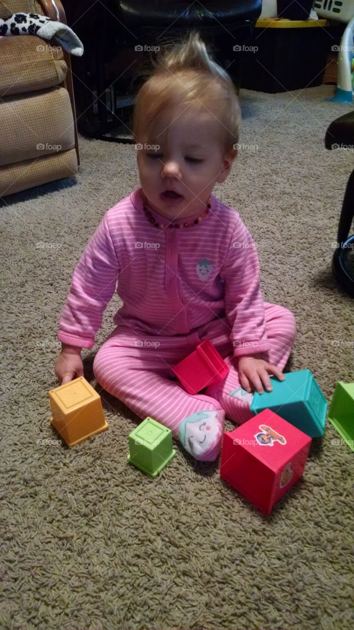 Child, Toy, Little, Fun, Box