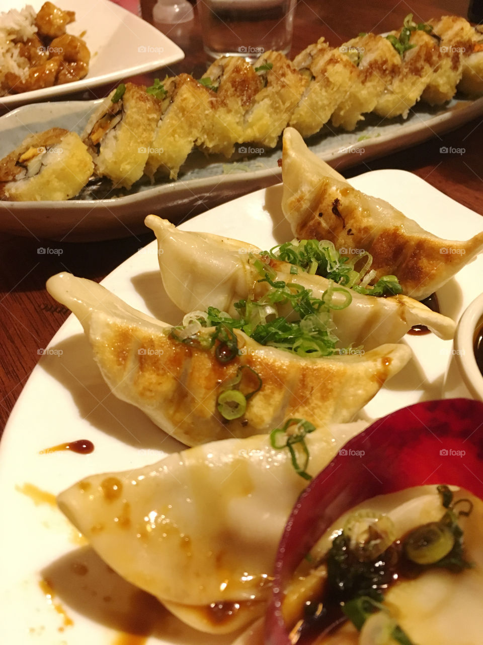 Pork gyoza 