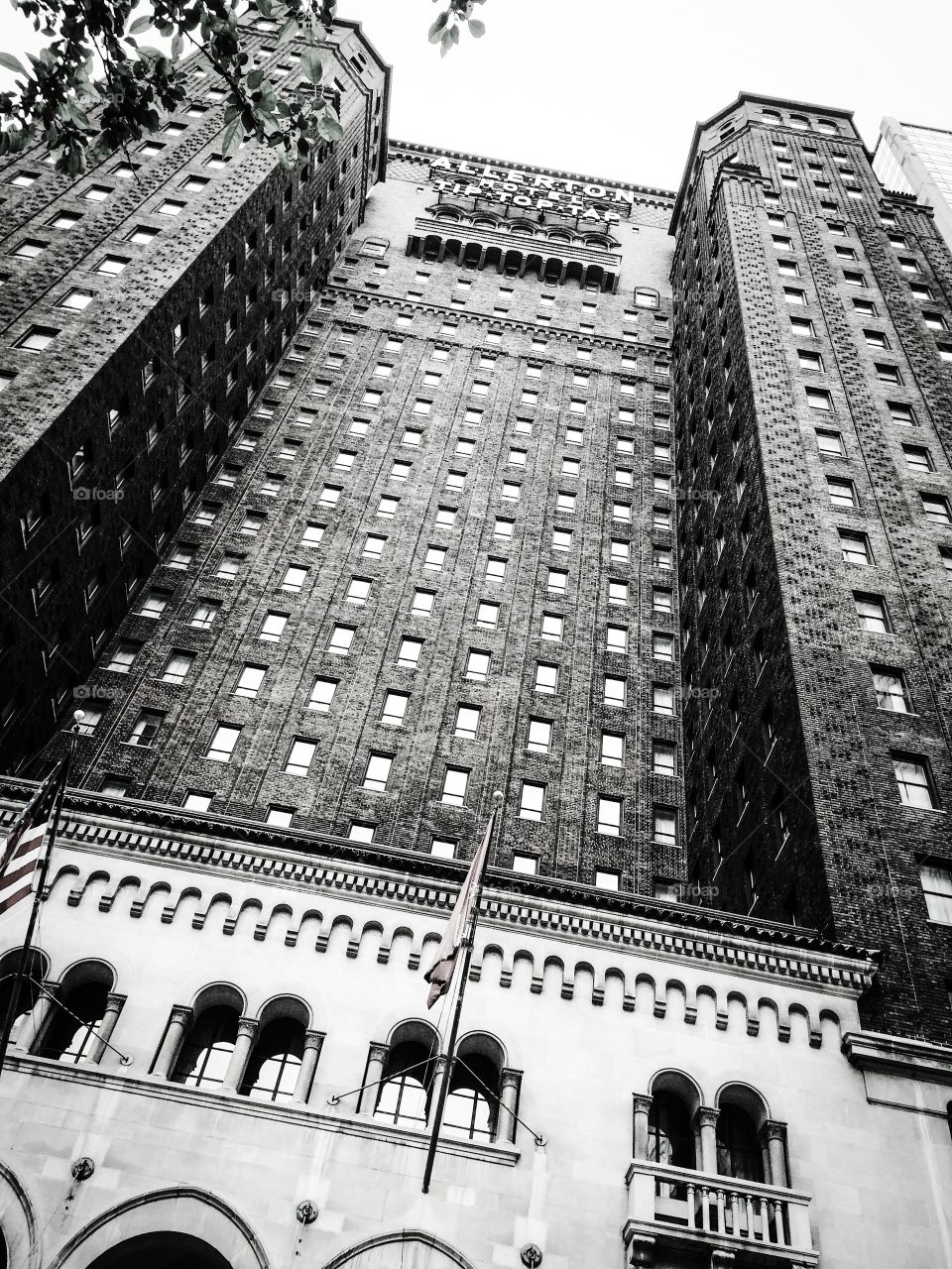 Allerton Hotel, Michigan Avenue, Chicago. Home of the famous Tip Top Tap which unfortunately is no longer open to the public. 