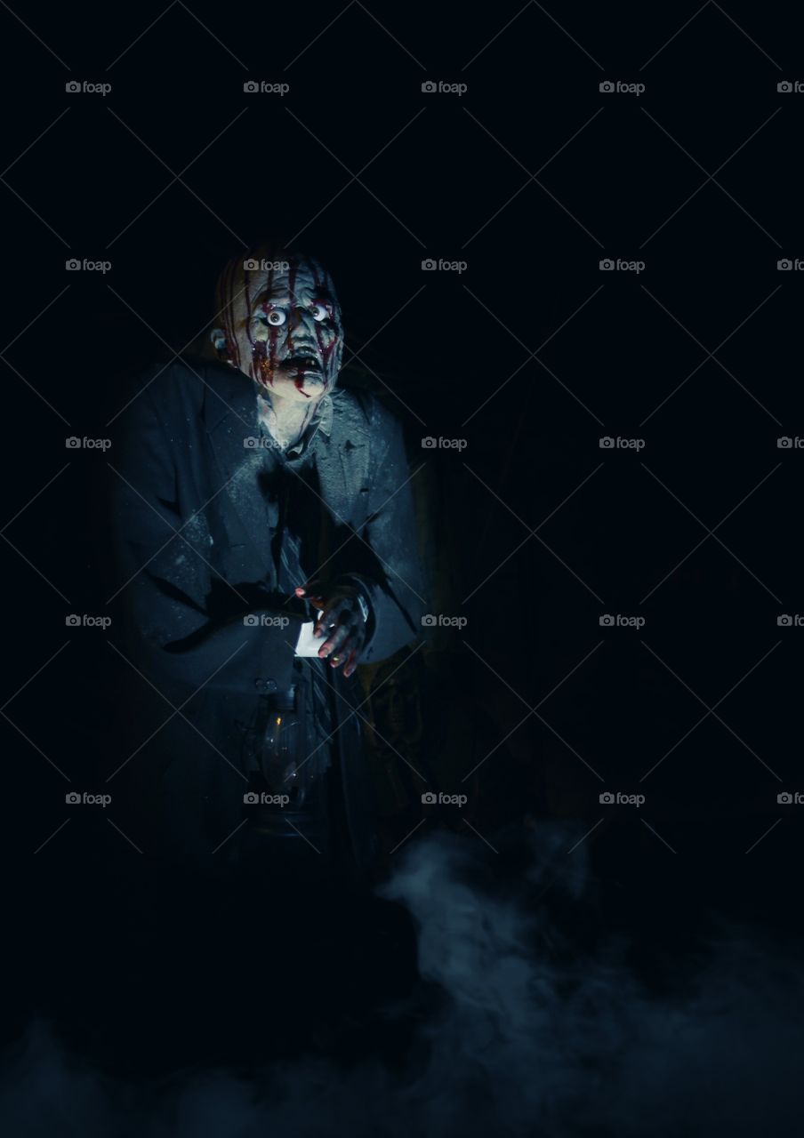 happy Halloween..... scary decoration...