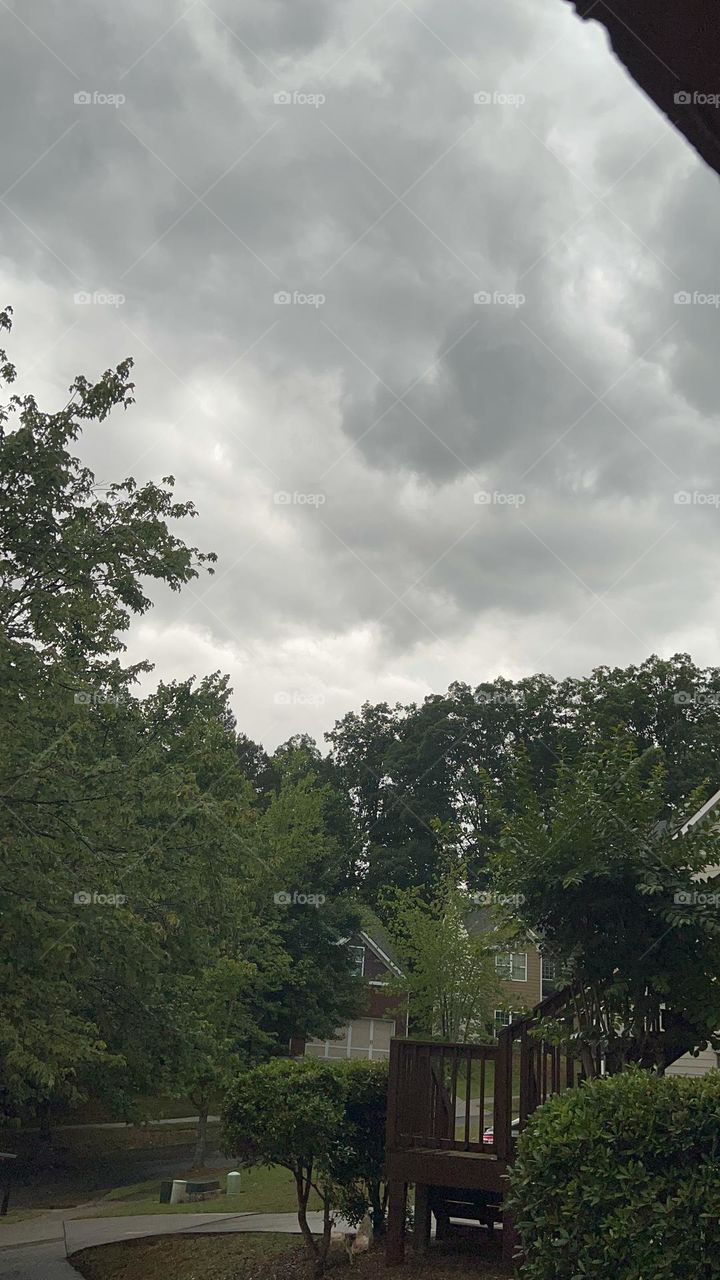 Stormy with a chance of rain