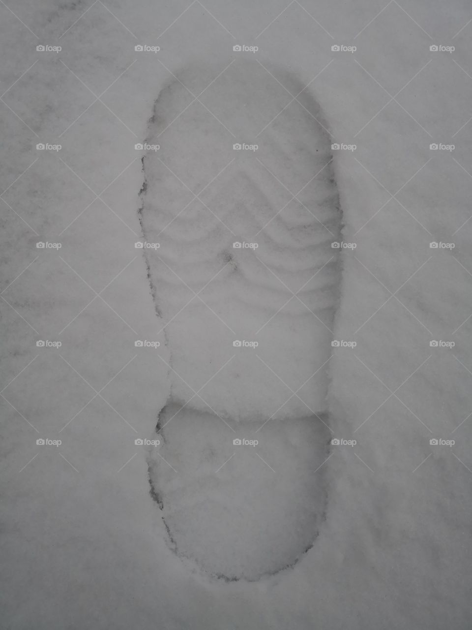 Footprint, Snow, Floor, Luxembourg, Luxembourg
