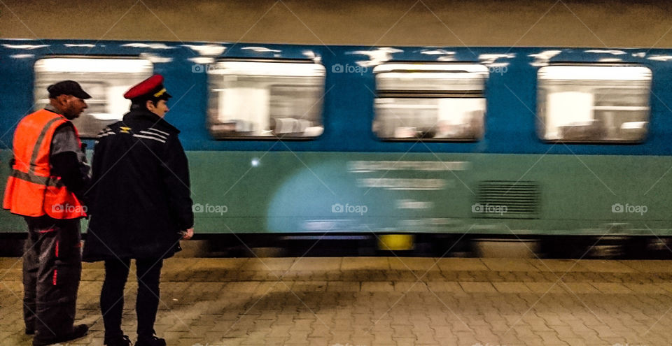 On the train track