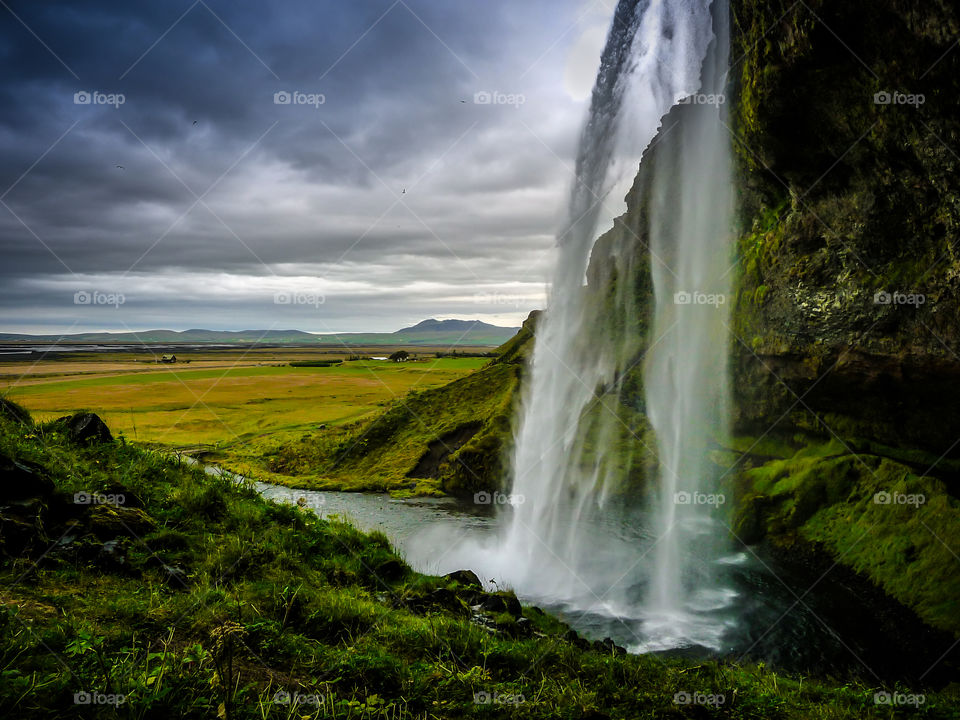 Seljalandsfoss waterfall