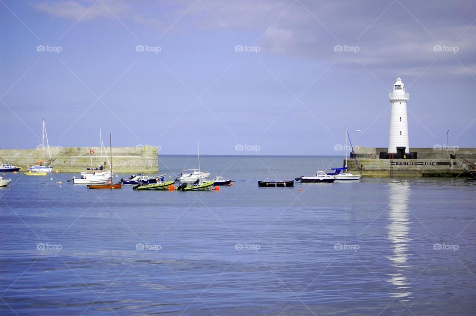 Lighthouse somewhere in Northern Ireland 