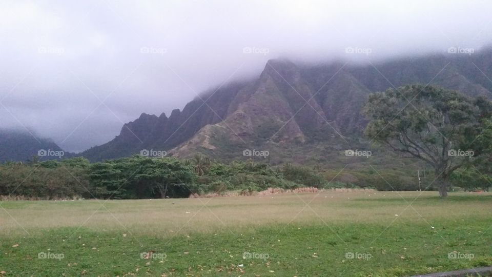 Hawaii Mountain Range