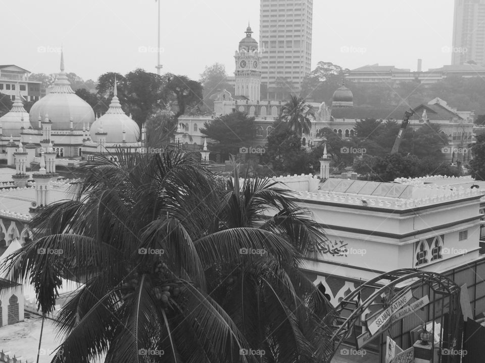 A view of mosque, KUL-MY