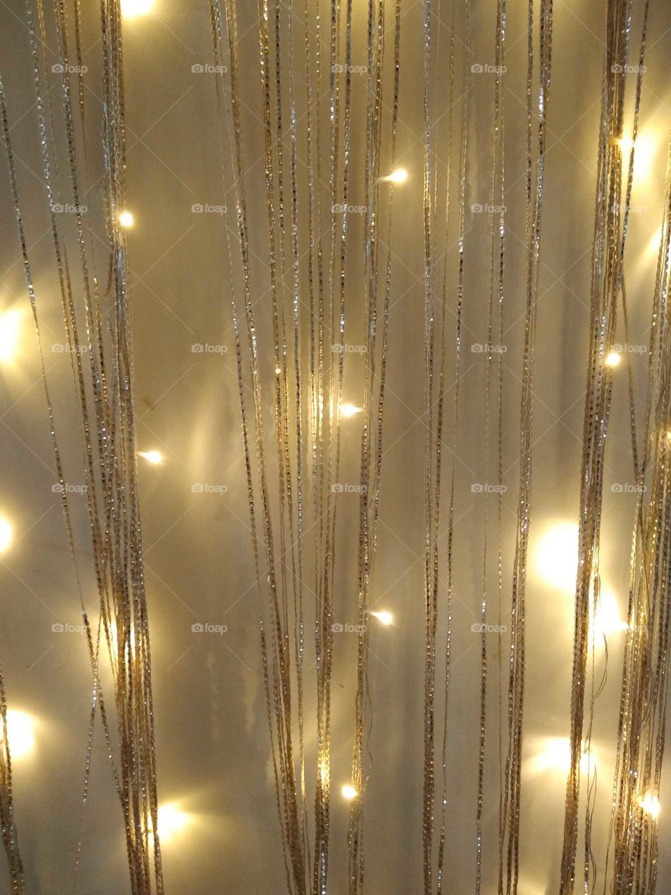 decorative lighting in a birthday party