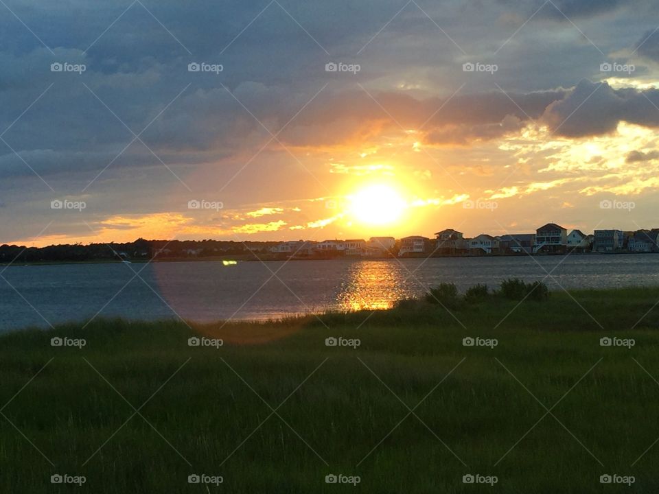 Beach sunset